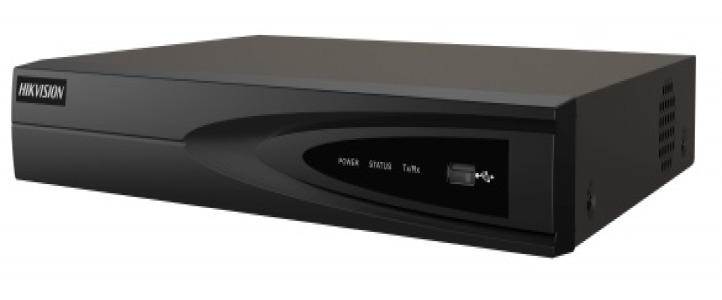 Hikvision DS-7604NI-K1/4P(C) 4-х канальный IP-видеорегистратор c PoE