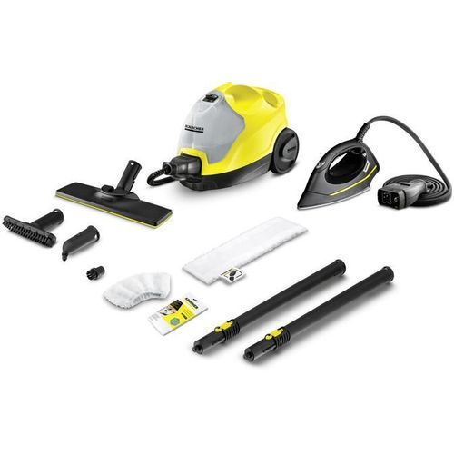 Пароочиститель напольный Karcher EasyFix SC 4 Iron 2000Вт желтый/черный