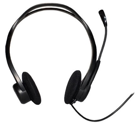 Гарнитура проводная Logitech Stereo Headset 960 USB 20 - 20000 Гц 981-000100