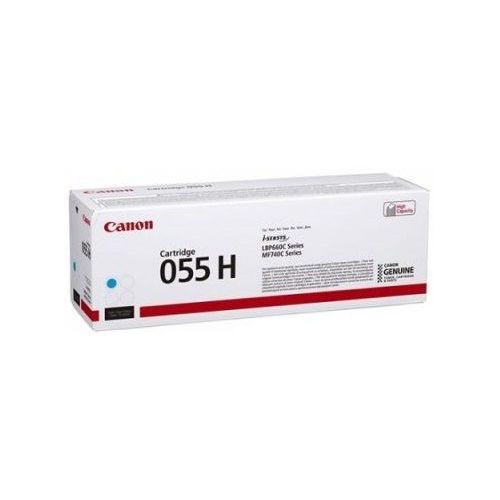 Картридж лазерный Canon 055 H C 3019C002 голубой (5900стр.)