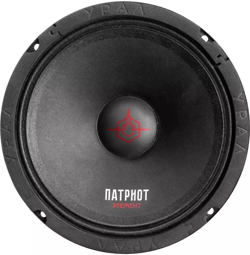 Колонки автомобильные Ural АС-ПТ165 ПАТРИОТ (без решетки) 300Вт 98дБ 4Ом 16.5см (6 1/2дюйм)