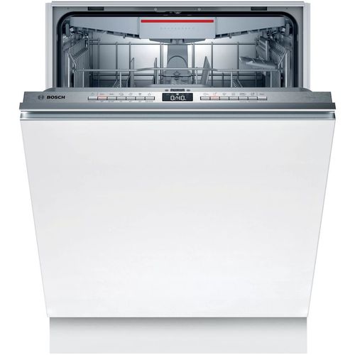Встраиваемая посудомоечная машина Bosch SMV4HVX31E [60 см, 13, пр.-6, полная (корпус+шланг), дисплей, теплообм., луч на полу, серебристый]