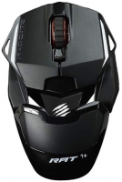 Mad Catz  R.A.T. 1+ Игровая мышь чёрная (ADNS3050, USB, 3 кнопки, 2000 dpi)