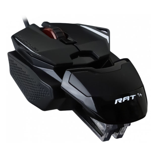 Mad Catz  R.A.T. 1+ Игровая мышь чёрная (ADNS3050, USB, 3 кнопки, 2000 dpi)