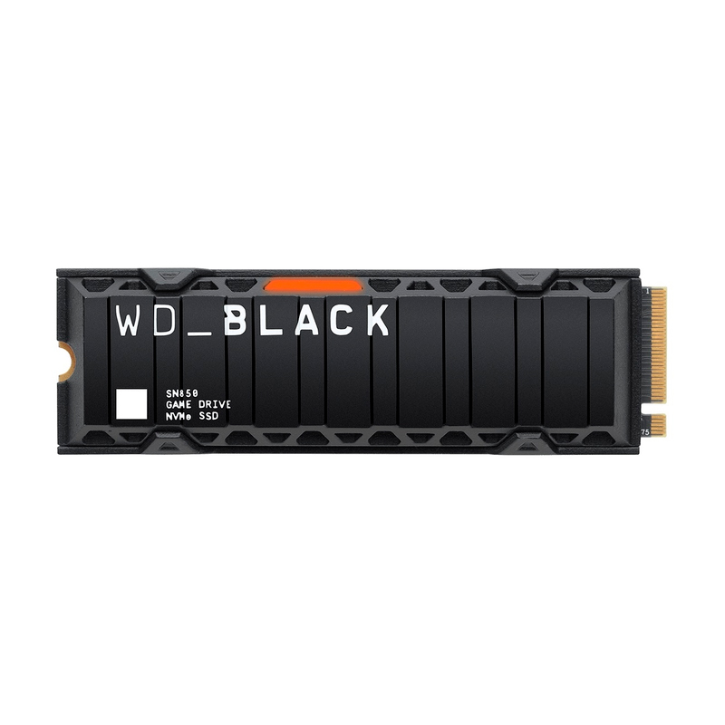 Накопитель SSD WD Original PCI-E 4.0 x4 500Gb WDS500G1XHE Black SN850 M.2 2280