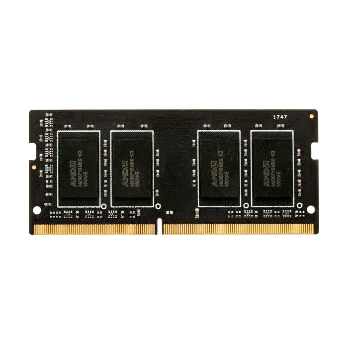Оперативная память SO-DIMM 8 Гб DDR4 2666 МГц AMD (R748G2606S2S-UO) PC4-21300
