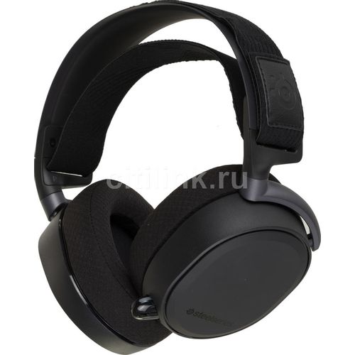 Наушники с микрофоном Steelseries Arctis Pro + GameDAC черный 3м мониторные оголовье (61453)