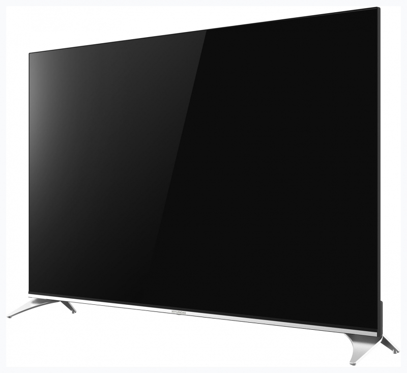 55" Телевизор Hyundai H-LED55QBU7500, QLED, 4K Ultra HD, черный, SMART TV, Android