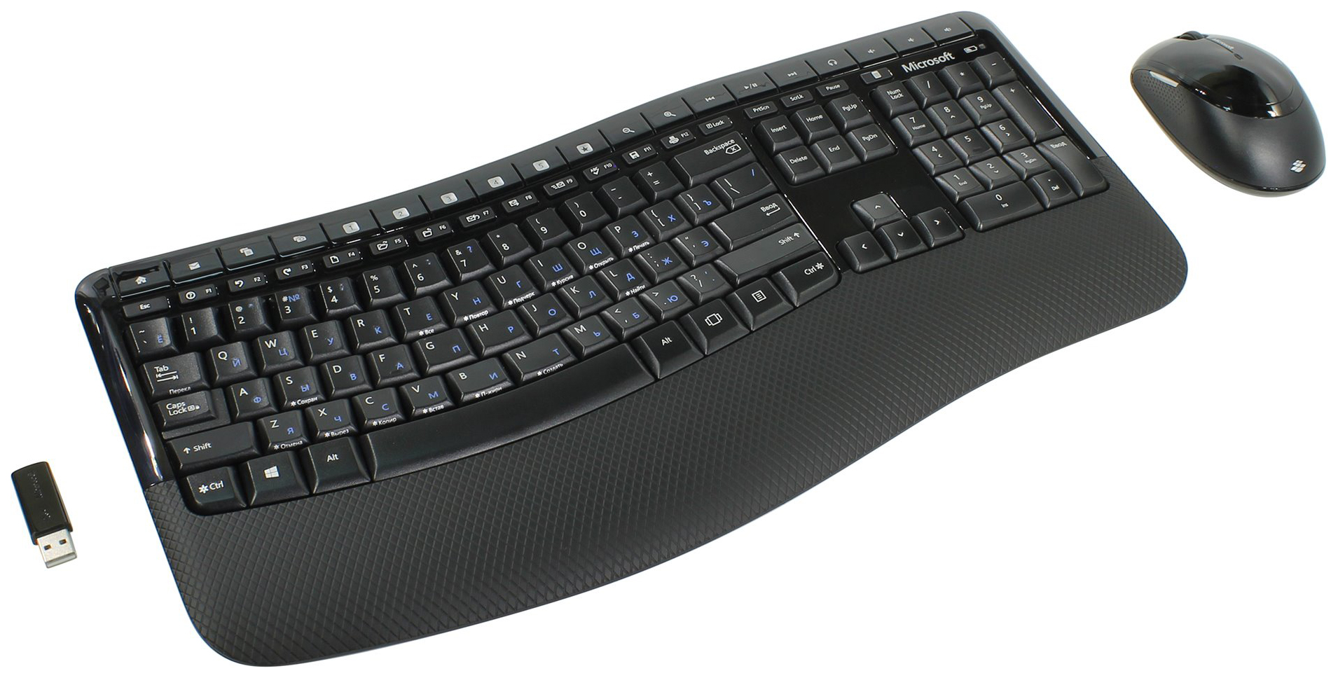 Клавиатура и мышь Microsoft Wireless Comfort Desktop 5050 Black USB PP4-00017