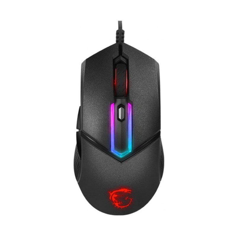 Мышь MSI Clutch GM30 черный оптическая (6200dpi) USB2.0 (6but)