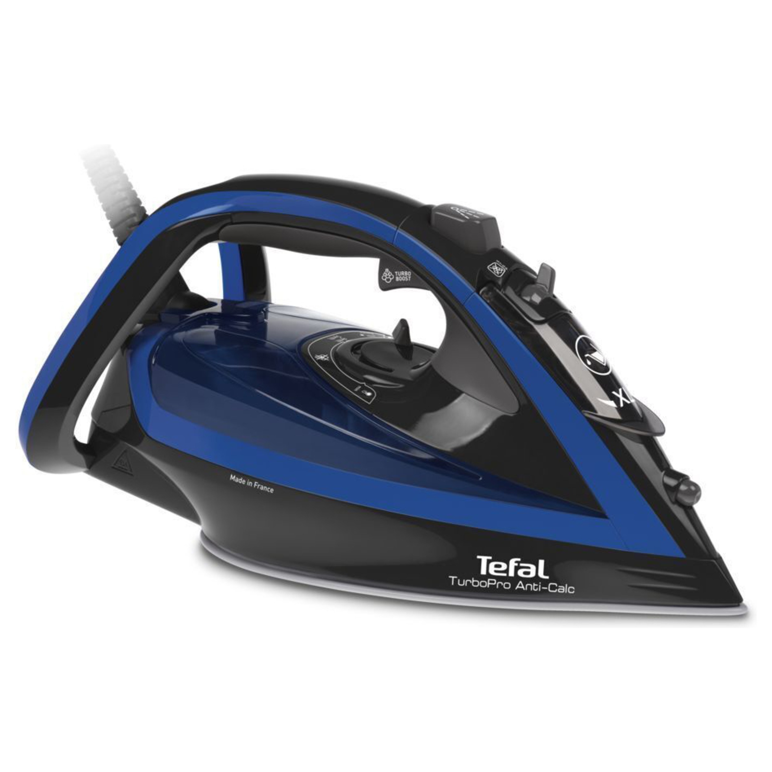 Утюг Tefal FV5688E0 2800Вт черный/синий