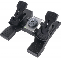 педали управления рулём и ножным тормозом для авиасимуляторов Logitech G Flight Rudder Pedals