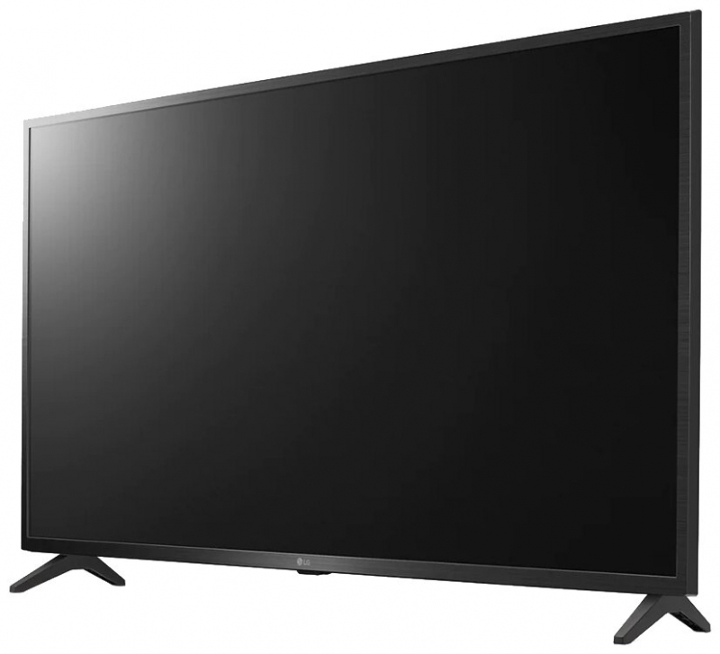 43" Телевизор LG 43UP75006LF, 4K Ultra HD, черный, SMART TV, WebOS