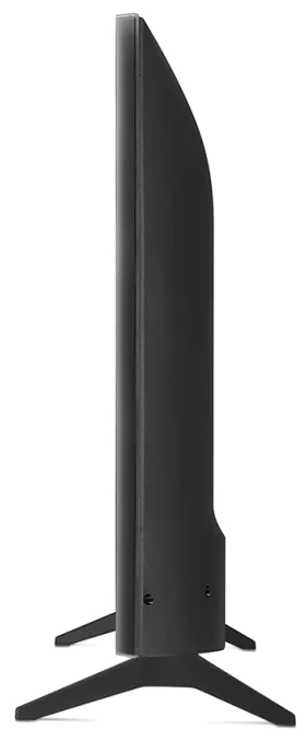 43" Телевизор LG 43UP75006LF, 4K Ultra HD, черный, SMART TV, WebOS