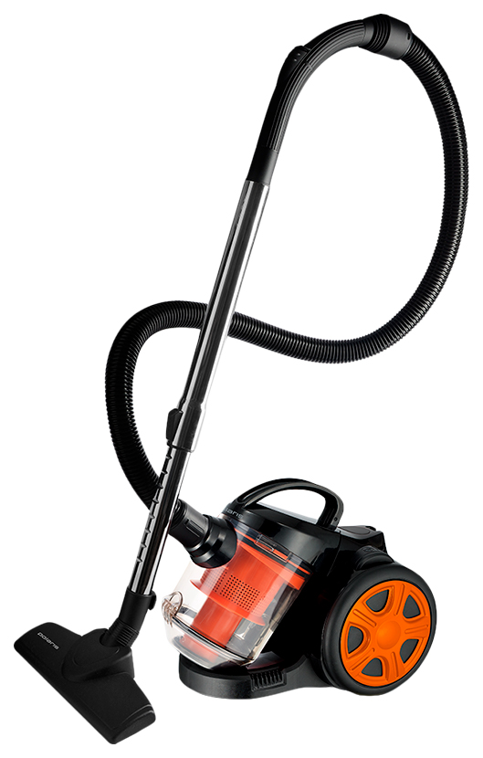 Пылесос Polaris PVC 1516 [1500 Вт, всасывания-320 Вт, сухая, контейнер, 1.5 л, труба телескопическа