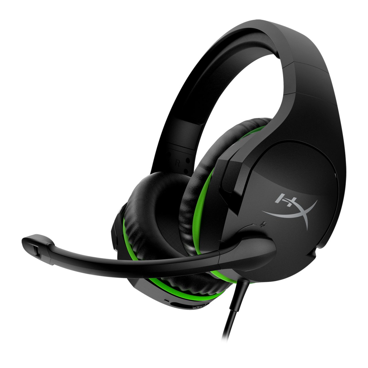 Проводная гарнитура HyperX Cloud Stinger черный/зеленый для: Xbox Series/One (HX-HSCSX-BK/WW)