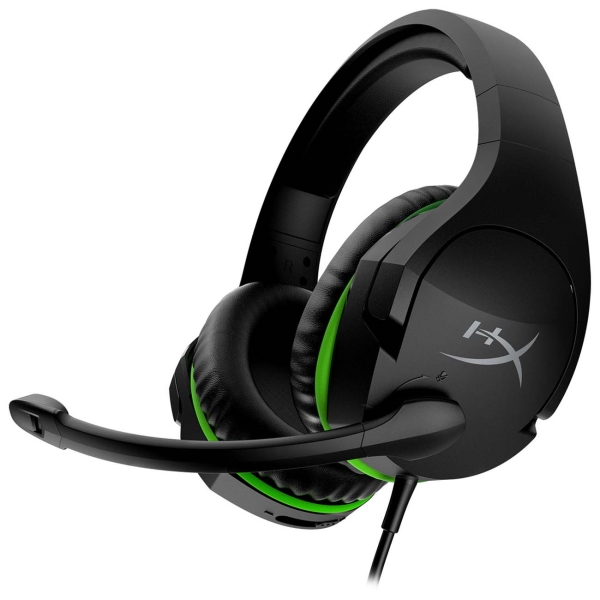 Проводная гарнитура HyperX Cloud Stinger черный/зеленый для: Xbox Series/One (HX-HSCSX-BK/WW)