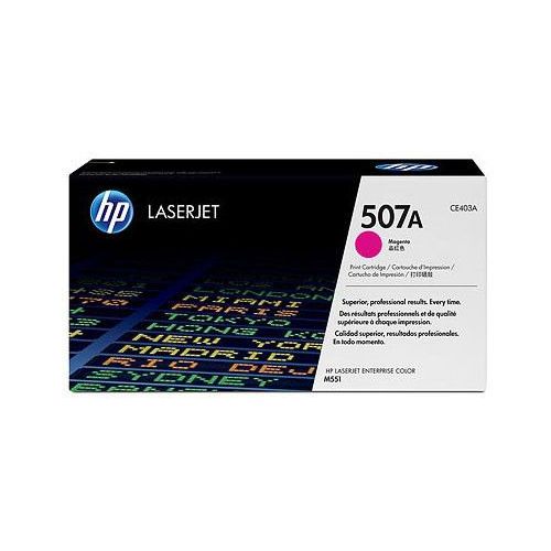 Картридж лазерный HP 507A CE403A пурпурный (5500стр.) для HP CLJ M551