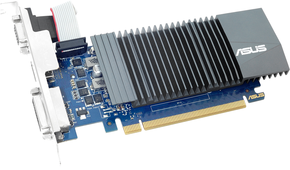 Видеокарта ASUS GT730-SL-2GD5-BRK-E//GT730 VGA DVI HDMI 2GD5;