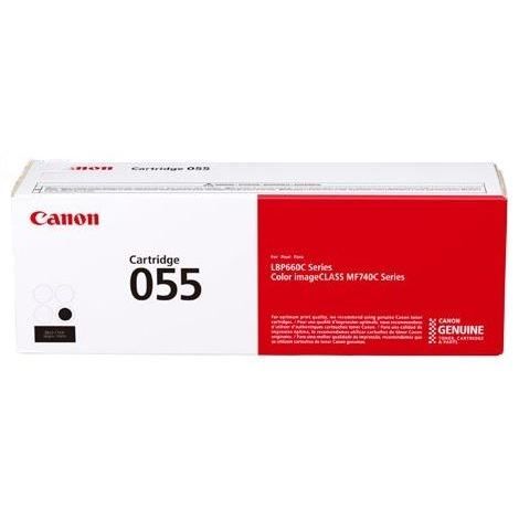 Картридж лазерный Canon 055 BK 3016C002 черный (2300стр.)