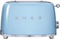 Тостер на 2 ломтика,SMEG TSF01PBEU пастельный голубой