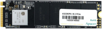 Твердотельный накопитель Apacer AS2280P4, M.2 (80 мм) NVMe 1.3 PCIe Gen3 x4, 3D TLC, 256 ГБ