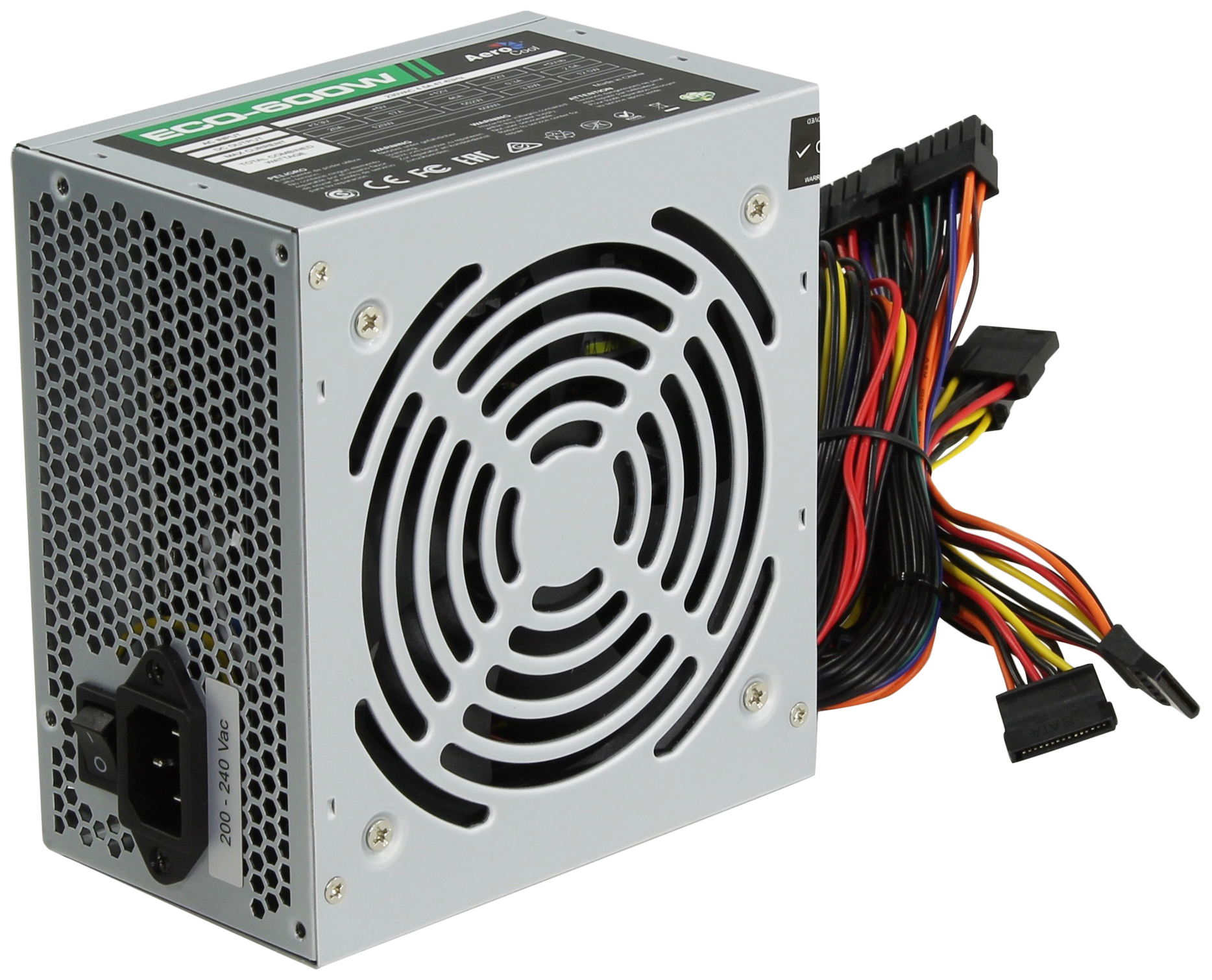 Блок питания 600W AeroCool ECO-600W