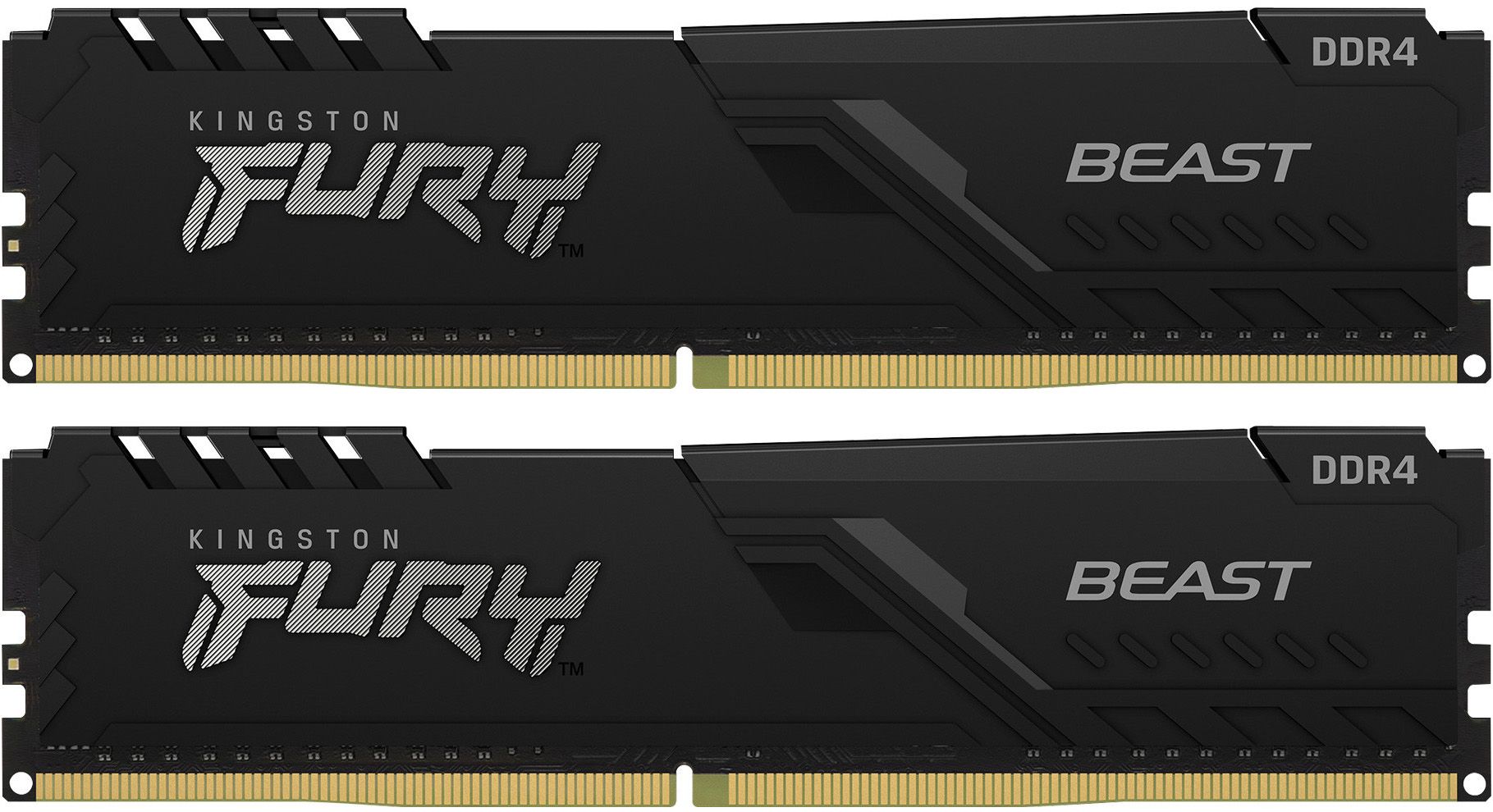 Оперативная память 64Gb DDR4 2666MHz Kingston Fury Beast (KF426C16BBK2/64) (2x32Gb KIT)