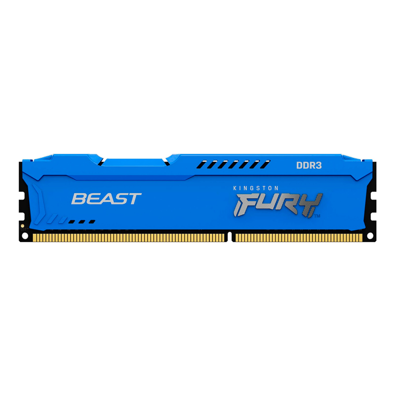 Оперативная память 8Gb DDR-III 1600MHz Kingston Fury Beast Blue (KF316C10B/8)