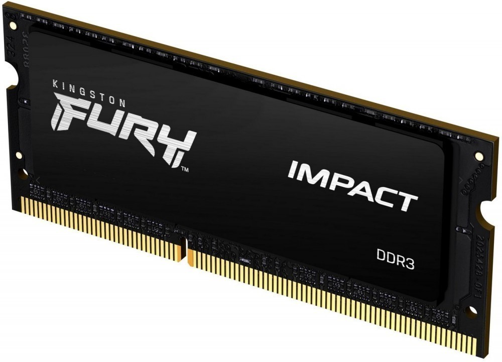 Оперативная память Kingston  FURY Impact SO-DIMM DDR3L 4Gb 1600MHz pc-12800 (KF316LS9IB/4)