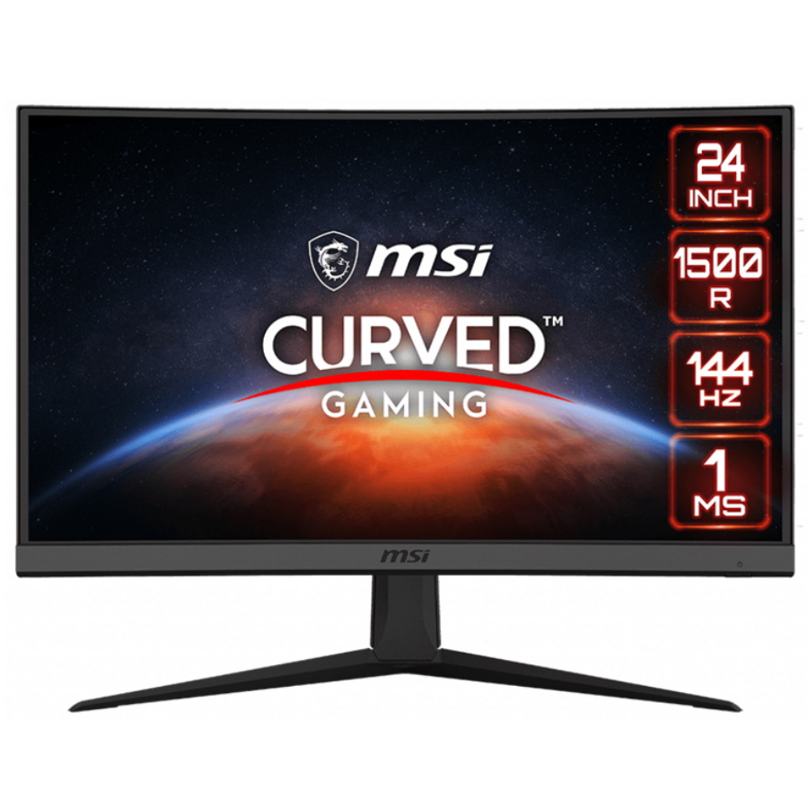 Монитор MSI Optix G24C6 23.6 FHD (1920x1080 (матовый))/Curved/1x DP /2x HDMI/144Hz/1ms/3.4kg