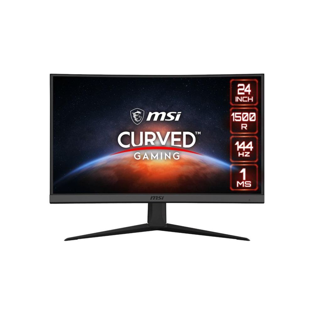 Монитор MSI Optix G24C6 23.6 FHD (1920x1080 (матовый))/Curved/1x DP /2x HDMI/144Hz/1ms/3.4kg