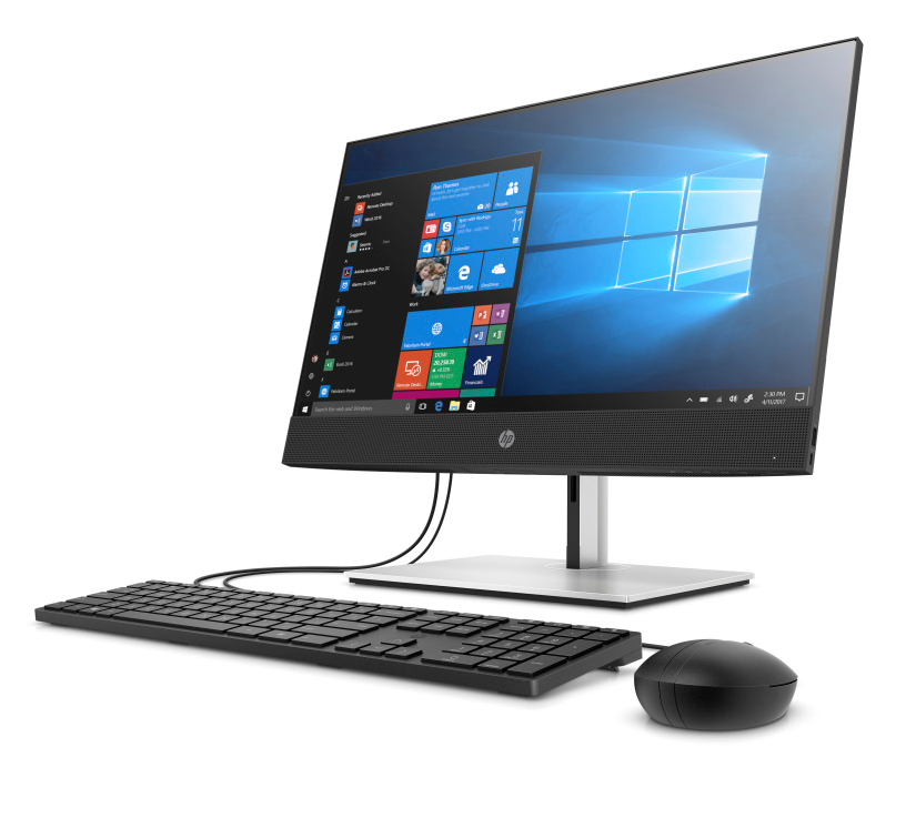 Моноблок HP ProOne 440 G6 (205U4ES) Intel Core i3 10100T, 3000 МГц, 8 Гб, 1000 Гб, 128 Гб SSD, Intel UHD Graphics 630, без привода, Wi-Fi, Bluetooth, Windows 10 Professional, 23.8" (1920x1080 Full HD)