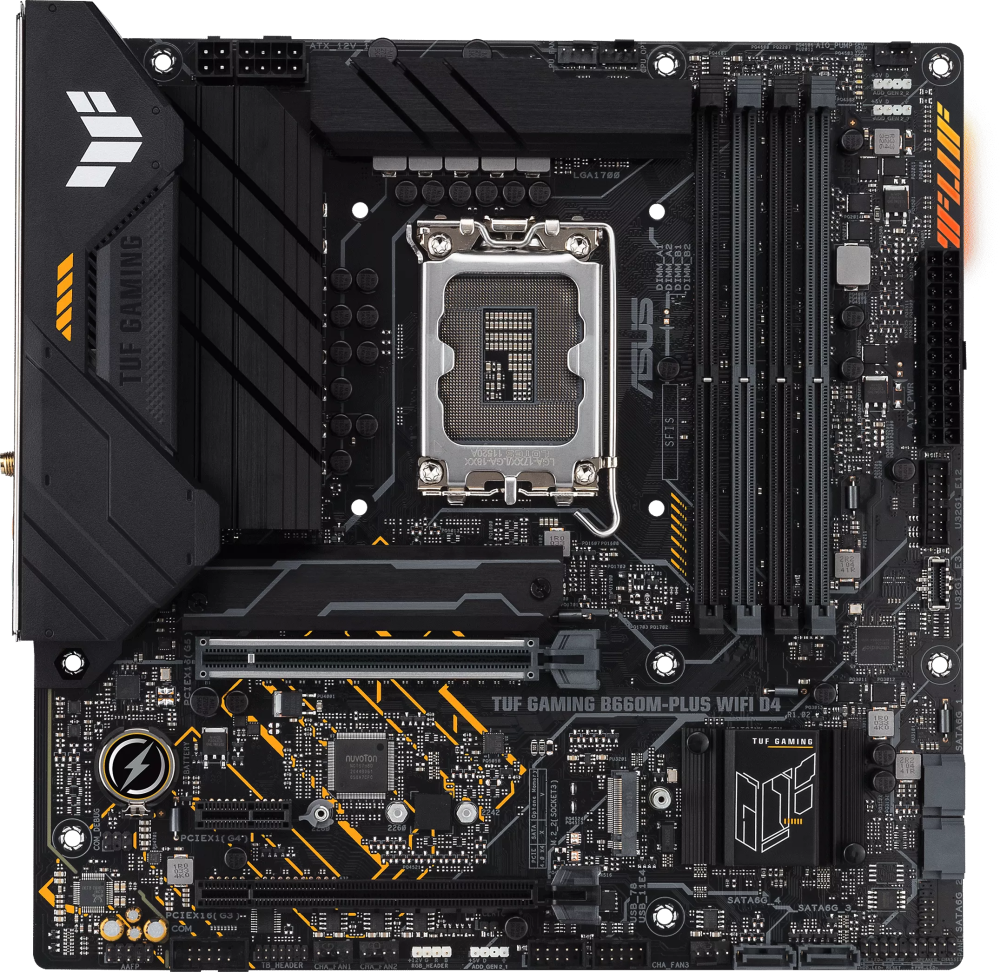 Материнская плата TUF GAMING B660M-PLUS WIFI D4