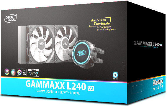 Комплект водяного охлаждения DEEPCOOL GAMMAXX L240 RGB V2
