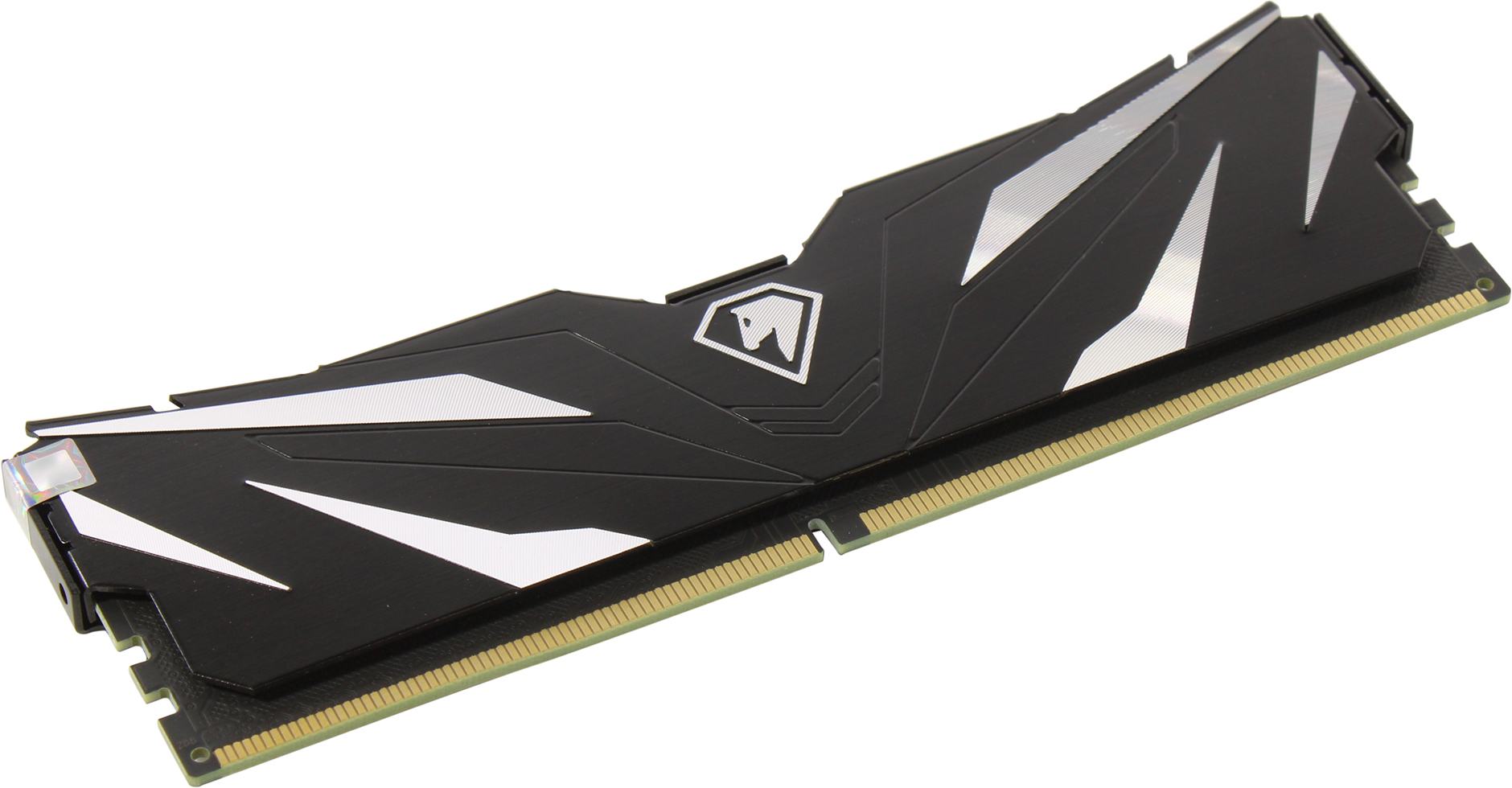 Модуль памяти DDR4 Netac Shadow II 16GB 3200MHz CL16 1.35V / NTSWD4P32SP-16K / Black / with radiator
