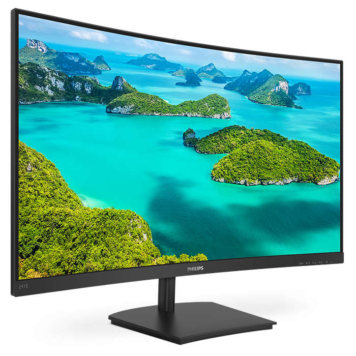 Монитор Philips 23.8 241E1SCA/00 черный