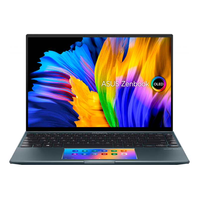 Ноутбук ASUS UX5400EG-KN185T Grey 14" {2.8K OLED 90Hz TS i7-1165G7/16Gb/512Gb SSD/MX450 2Gb/W10}