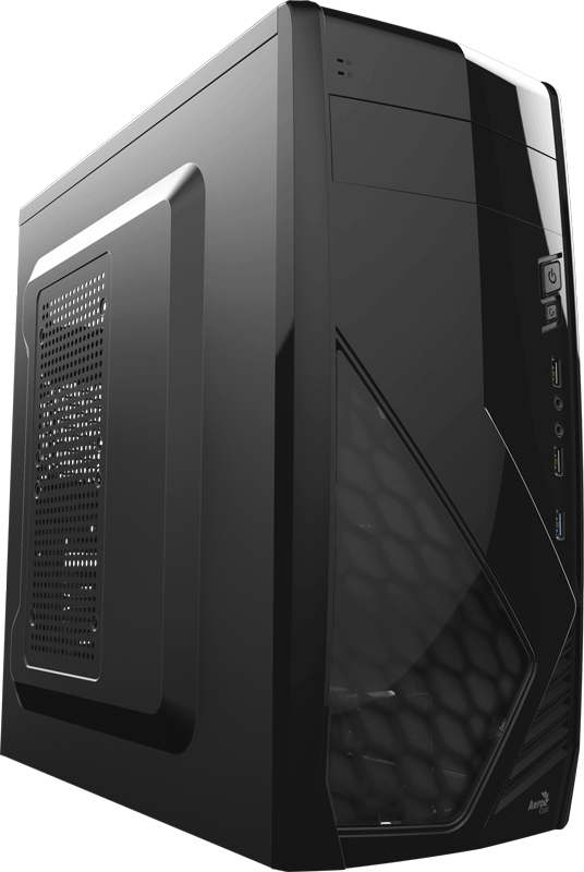 Корпус Aerocool CS-1102 без БП, ATX, черный