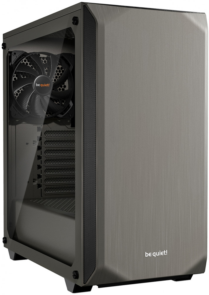 Корпус Be quiet! PURE BASE 500 GRAY WINDOW MidTower, Gray, TG, USB3.0, 2x140mm fan, без БП [BGW36]