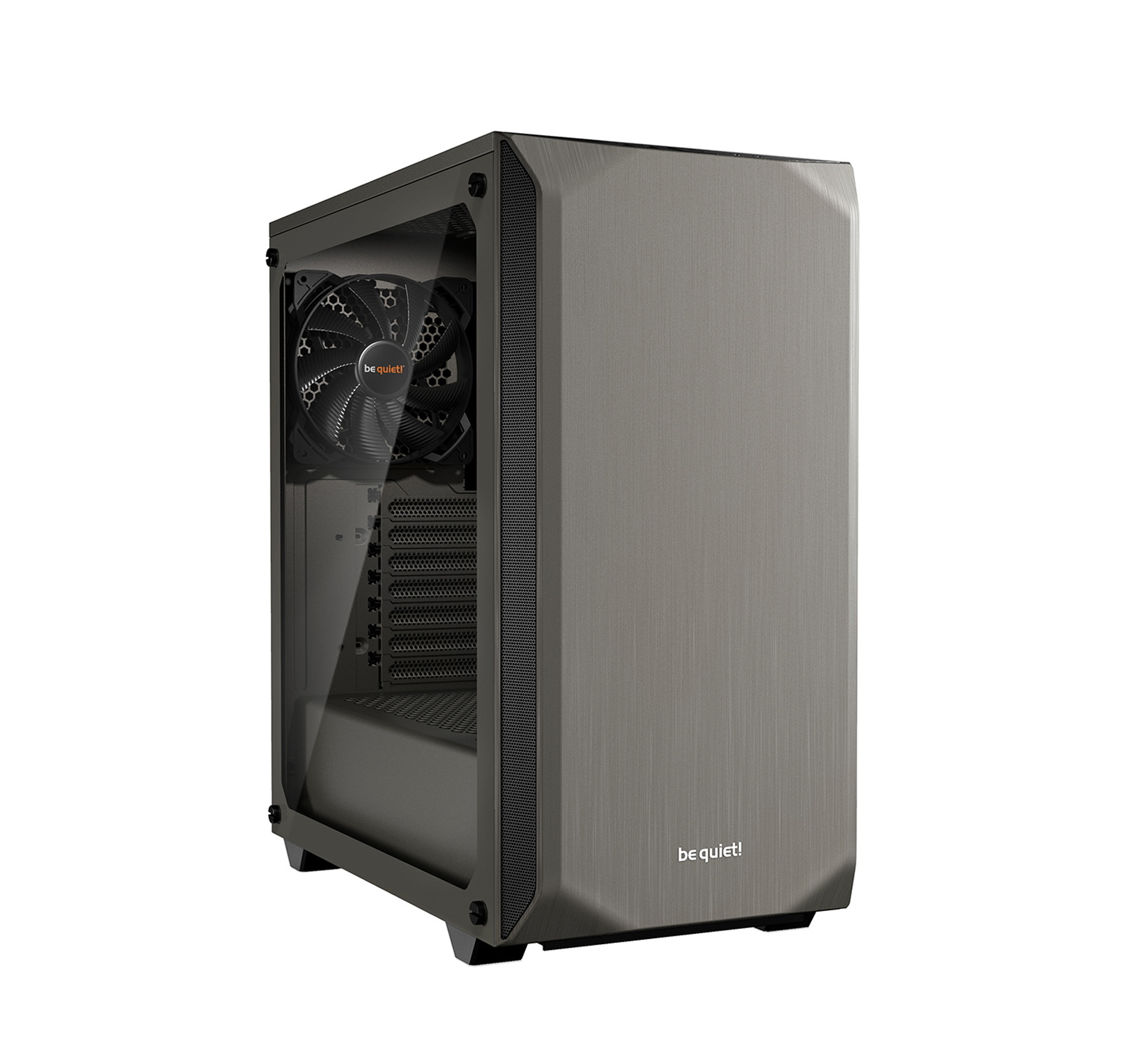 Корпус Be quiet! PURE BASE 500 GRAY WINDOW MidTower, Gray, TG, USB3.0, 2x140mm fan, без БП [BGW36]