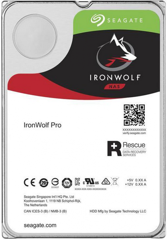 Жесткий диск Seagate Original SATA-III 4Tb ST4000NE001 NAS Ironwolf Pro (7200rpm) 256Mb 3.5"