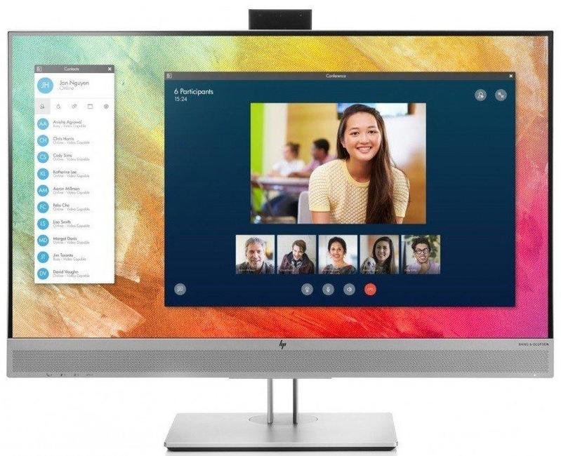 Монитор HP EliteDisplay E273m Monitor 27" IPS Micro Edge, LED Backlit 178 / 178 250 nits 1920 x 1080 1000:1 DP HDMI USB3.0*2 USB C WebCam 720p 3-3-0