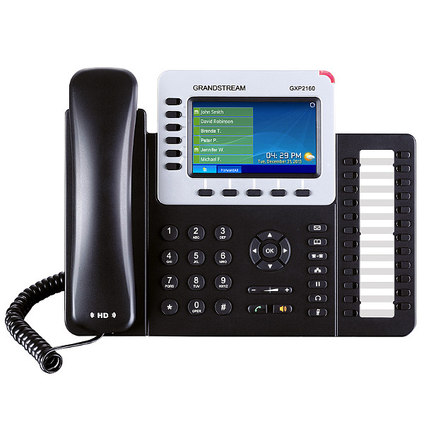 Телефон IP Grandstream GXP-2160 черный