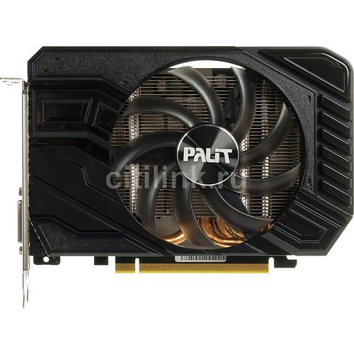 Видеокарта PCIE16 GTX1660TI 6GB GDDR6 PA-GTX1660TI STORMX 6G PALIT
