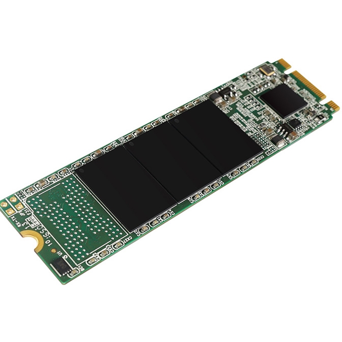 SSD M.2 Silicon Power 120GB M55 <SP120GBSS3M55M28> (SATA3, up to 560/530MBs, 65TBW, 22х80мм)