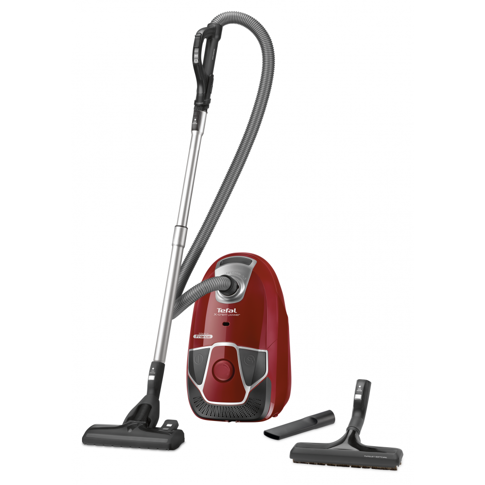 Пылесос Tefal X-trem Power TW6843EA 750Вт черный/красный