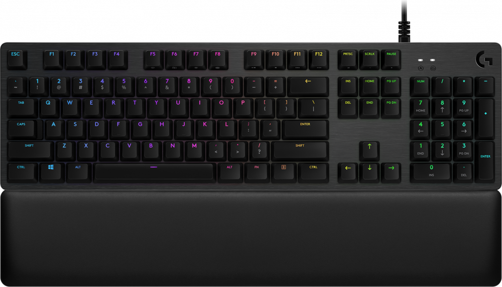 Игровая клавиатура Logitech G G513 Carbon GX Red Linear RGB USB