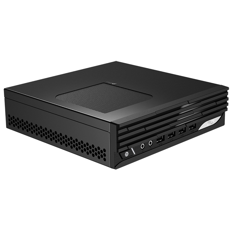 Неттоп MSI Pro DP21 11MA-020BRU PG G6405 (4.1) UHDG 610 noOS GbitEth WiFi BT 120W черный