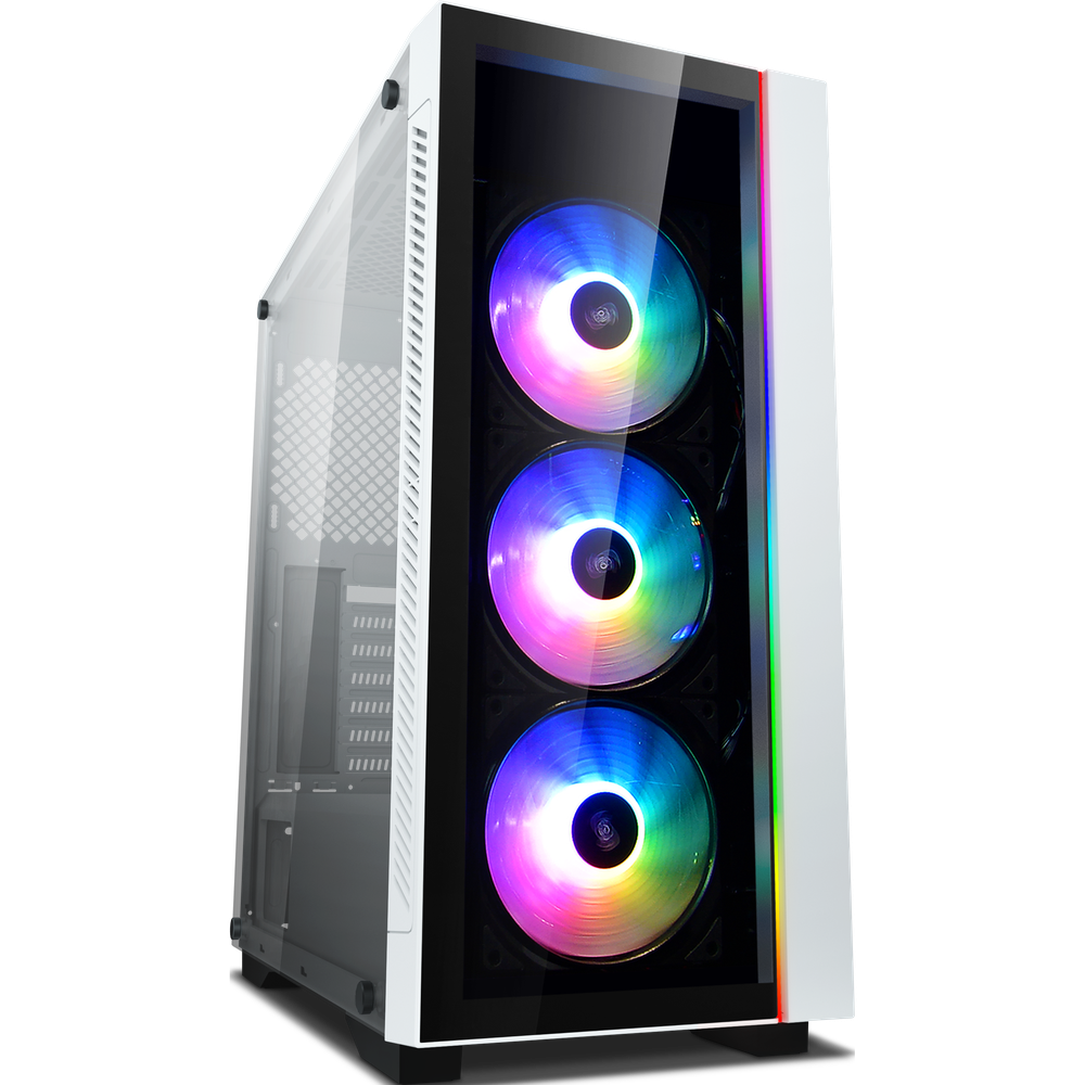 Корпус Deepcool MATREXX 55 V3 ADD-RGB WH 3F без БП, большое боковое окно